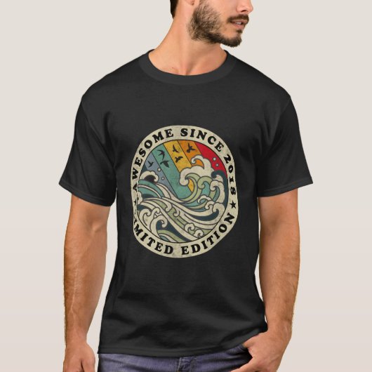 5 Phantastisch seit 2018 5. T-Shirt (Vorderseite)
