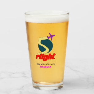 5 Pint-Glas für Flugzeuge Glas