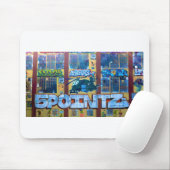 5 Point Queens New York Graffiti Sehenswürdigkeit  Mousepad (Mit Mouse)