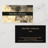 5. Polygonale personalisiert, geometrisch Visitenkarte (Vorne/Hinten)