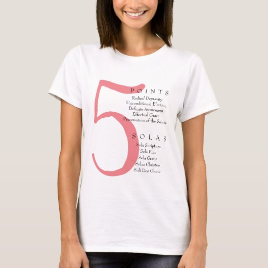 5 Punkte und Solas T-Shirt (Vorderseite)