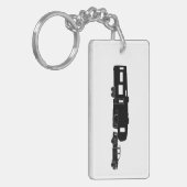 5. Rad RV-Silhouette auf Schlüsselanhänger (Vorderseite links)