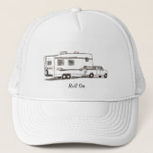 5. Radfernlastfahrerhut Truckerkappe (Vorderseite)