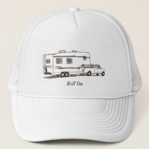 5. Radfernlastfahrerhut Truckerkappe