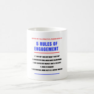 5 Regeln der Verlobungs-Tasse Kaffeetasse