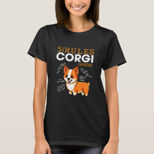 5 Regeln für Corgi T-Shirt