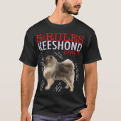 5 Regeln für Keeshond Besitzer T-Shirt T - Shirt T (Vorderseite)