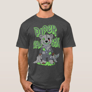 5 Retro Green Bean T-Shirt Halloween Schuhe Tropfe