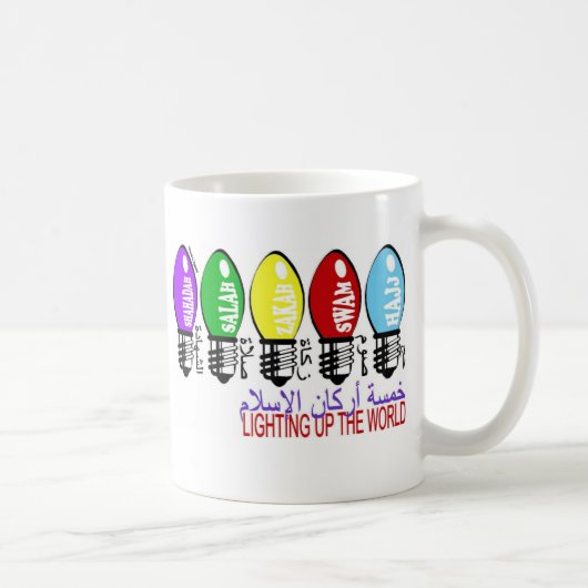 5 Säulen des Islam Kaffeetasse (Rechts)