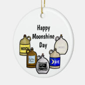 5 Schläge der Mondschein-Ornament Keramik Ornament (Links)