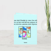 5 Seepferd - Beispielkarte für die Notengröße Karte (Rückseite)