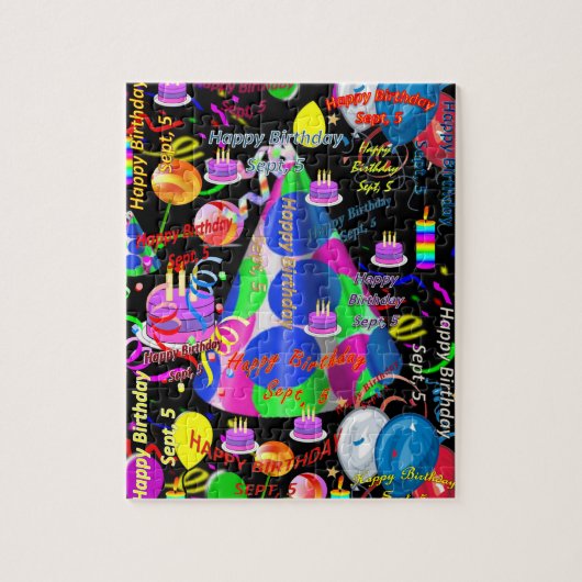 5. September, Jigsaw Puzzle (Vertikal)