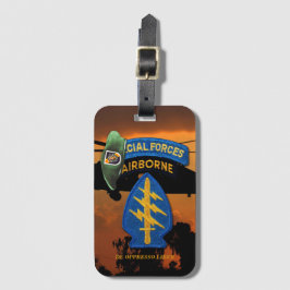 5. SFGA Special Forces Group Grüne Berets Gepäckanhänger
