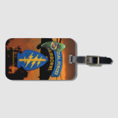 5. SFGA Special Forces Group Grüne Berets Gepäckanhänger (Vorderseite (Horizontal))