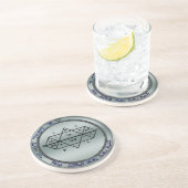 5. Siegel von Jupiter Sandstein Untersetzer (Seite)