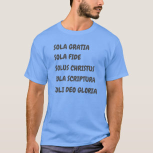 5 SOLA-T - Shirt für Christlich reformierte Männer