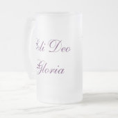 5 Solas Mattglas Bierglas (Vorderseite Links)