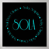5 Solas Poster (Vorne)