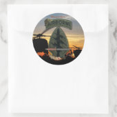 5. Sondereinheiten Green Berets lrrnam Runder Aufkleber (Tasche)