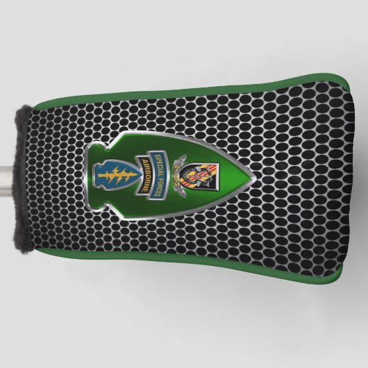 5. Sondereinsatzgruppe (Im Flugzeug) Pfeilspitzen Golf Headcover (Vorderseite)