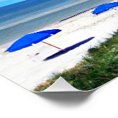 5 Sonnenschirme Poster (Ecke)