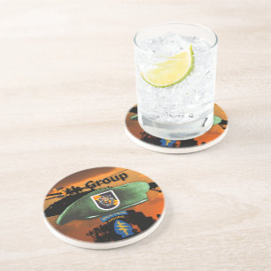 5. Special Forces Group Grüne Berets SF SFG Sandstein Untersetzer