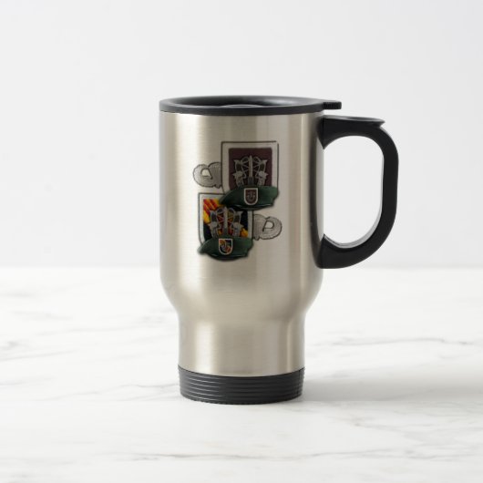 5. Special Forces Group Grüne Berets SFG SF LRP Reisebecher (Rechts)