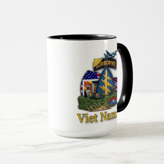 5. Special Forces Group Grüne Berets Tasse (VorderseiteRechts)