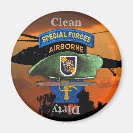 5. Spezialeinheiten Gruppe Grüne Berets SFG SF Vet Magnet