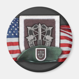 5. Spezialkräfte Flash Fort Campbell Magnet