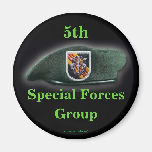 5. Spezialkräfte flash vet iraq magnet nam vfw (Vorne)