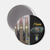 5. Spezialkräfte Grüne Berets Flash vet Magnet (Vorderseite/Rückseite)