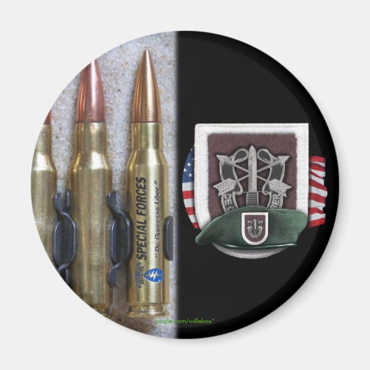 5. Spezialkräfte Gruppe Flash Wappen Iraq-Magnet Magnet (Vorne)