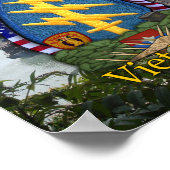 5. Spezialstreitkräfte Gruppe Grüne Berets Kriegsv Poster (Ecke)