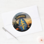 5. Spezielle Kräfte Green Berets lrrps nam Runder Aufkleber (Umschlag)