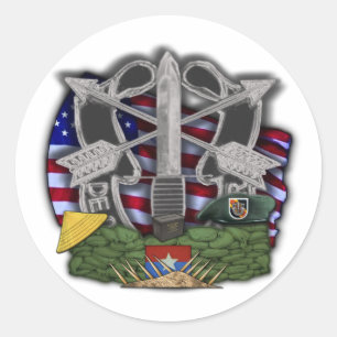 5. Spezielle Kräfte Green Berets vietnam Sticker