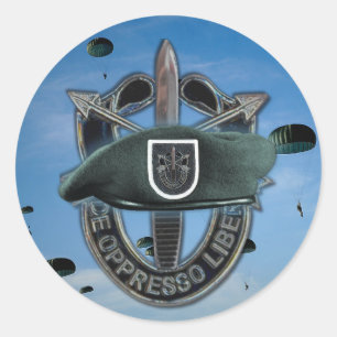 5. Spezielle Kräfte Grüne Berets Veteranen Sticker
