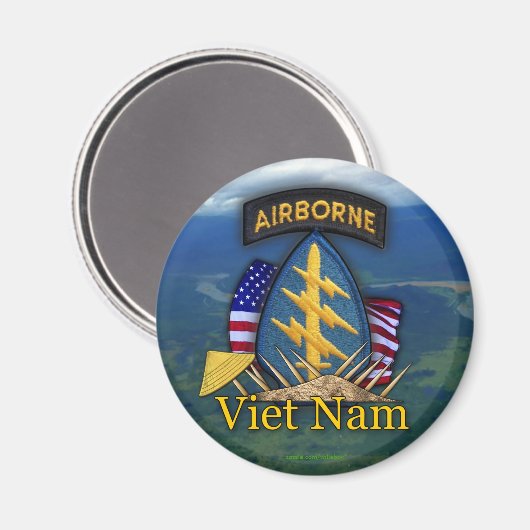 5. Spezielle Kräfte Grüne Berets vietnam Magnet (Vorderseite/Rückseite)