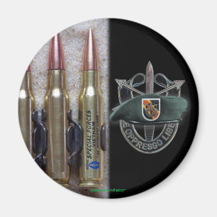 5. Spezielle Kräfte Gruppe grüne Berets Vets Magne Magnet