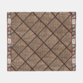 5 Sport Vintag Fleecedecke (Vorderseite (Horizontal))