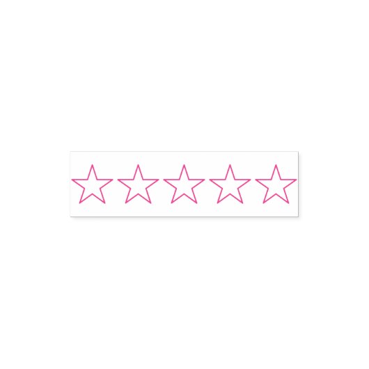 5 Star Rating Review Book Teacher Permastempel (Design)
