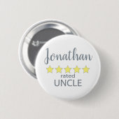 5 Sternchen Button (Vorne & Hinten)