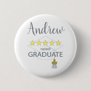 5-Sterne-Absolvent Button
