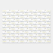 5-Sterne-Absolvent Geschenkpapier Set (Vorderseite 2)