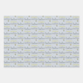 5-Sterne-Absolvent Geschenkpapier Set (Vorderseite)