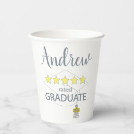 5-Sterne-Absolvent Pappbecher
