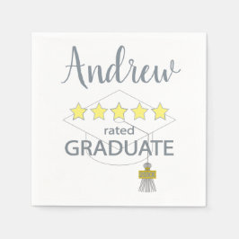 5-Sterne-Absolvent Serviette