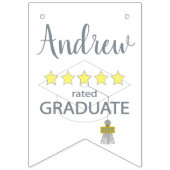 5-Sterne-Absolvent Wimpelkette (Zweite Fahne)