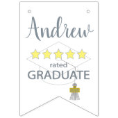 5-Sterne-Absolvent Wimpelkette (Erste Fahne)