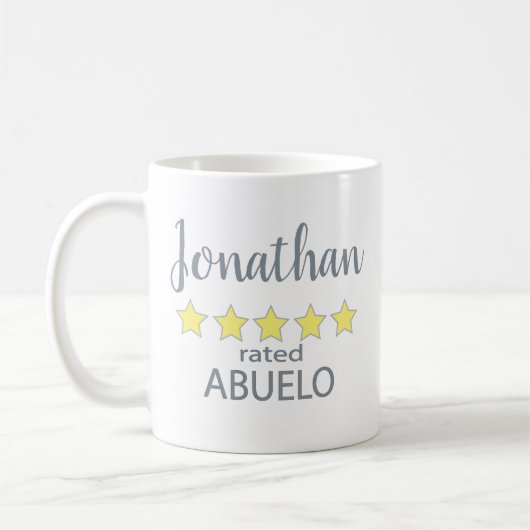 5 Sterne Abuelo Kaffeetasse (Links)